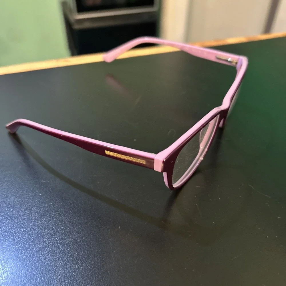 Hard Candy Eyeglasses HC43 LAV Purple Frame 52-18-135 Frames Only